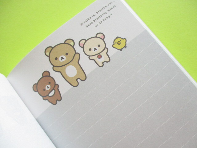 Photo: Kawaii Cute Large Memo Pad Rilakkuma San-x *New Basic Design Vo.2 (MH14901)