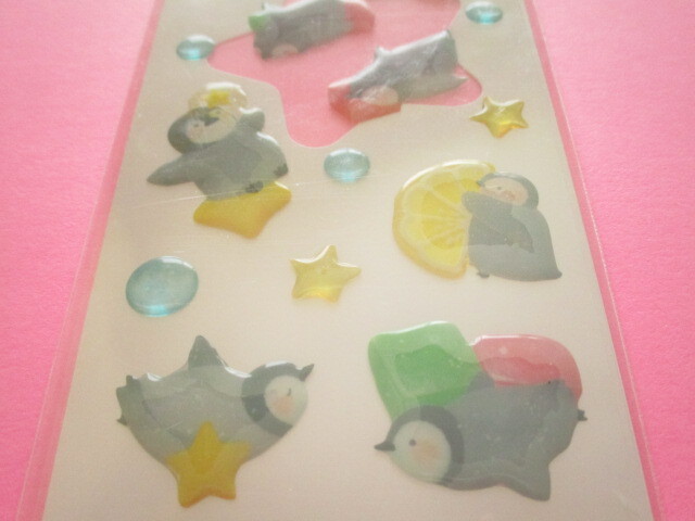 Photo: Kawaii Cute Drop Stickers Sheet 吉田麻乃 (Asano Yoshida) Clothes Pin *カラフルゼリーの海 (US-16172)