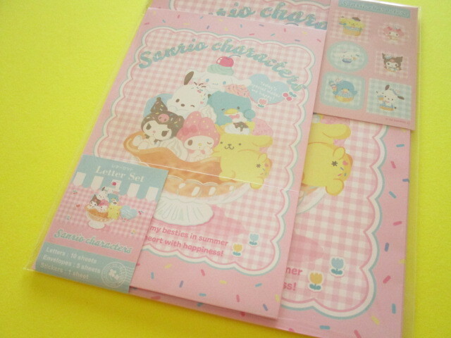 Photo1: Kawaii Cute Letter Set Sanrio *Sanrio Characters (MX23)