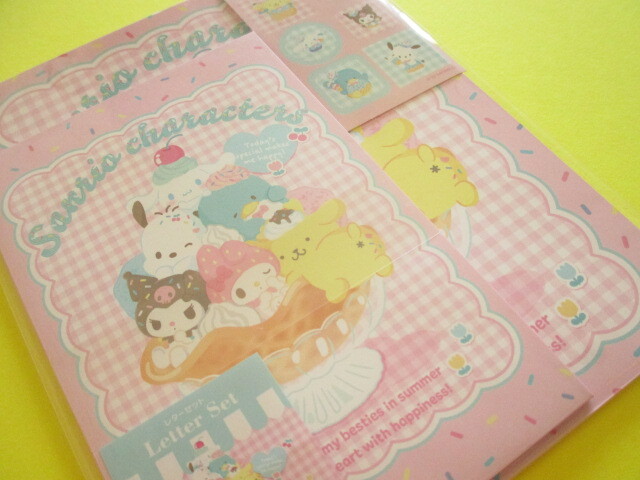 Photo: Kawaii Cute Letter Set Sanrio *Sanrio Characters (MX23)