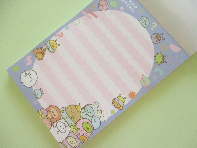 Photo: Kawaii Cute Large Memo Pad Sumikkogurashi San-x *Mysterious Friends (MH15502)