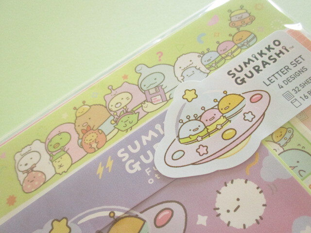 Photo: Kawaii Cute Regular Letter Set San-x Sumikkogurashi *Mysterious Friends (LH78201)