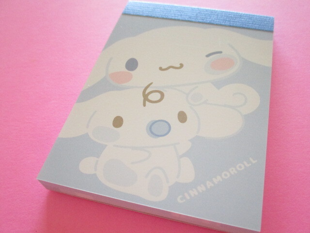 Photo1: Kawaii Cute Mini Memo Pad Cinnamoroll Sanrio *Cinnamoroll (116778) 