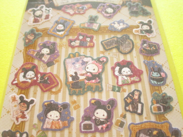 Photo: Kawaii Cute Stickers Sheet Sentimental Circus San-x *Recollection Rabbit & A New Moon Museum (SE58501)