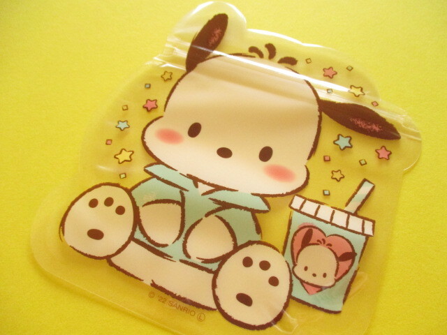 Photo: Kawaii Cute Die-Cut Zipper Bags Set Sanrio *Pochacco (DZB-PC)