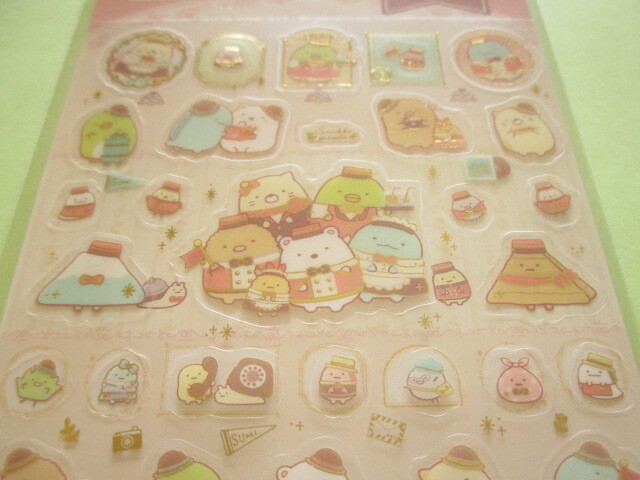 Photo: Kawaii Cute Stickers Sheet Sumikkogurashi San-x *Hotel New Sumikko (SE59001)