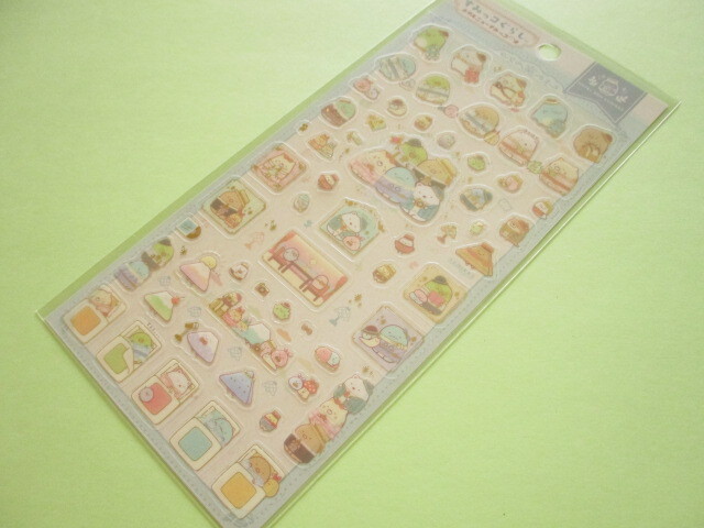 Photo1: Kawaii Cute Stickers Sheet Sumikkogurashi San-x *Hotel New Sumikko (SE59002)