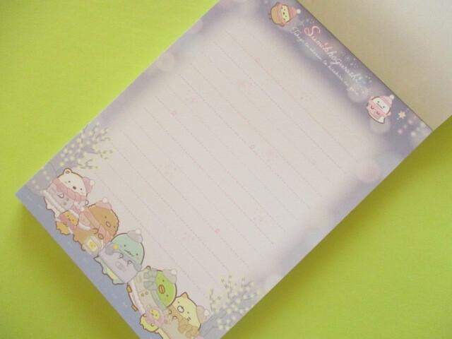 Photo: Kawaii Cute Large Memo Pad Sumikkogurashi San-x *On a Sparkling Night of Lizards and Mother (MH19202)