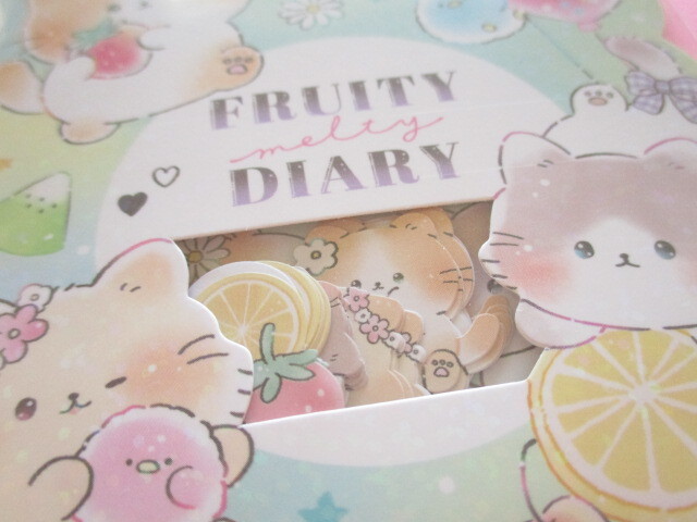 Photo: Kawaii Cute Sticker Flakes Sack Crux *Fruity Diary (120016)