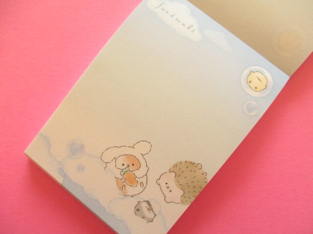 Photo: Kawaii Cute Mini Memo Pad Fanimals Crux *Laundry (120058)