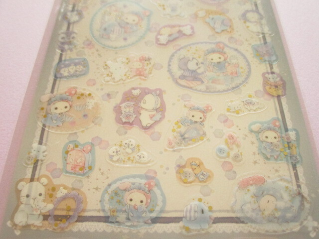 Photo: Kawaii Cute Stickers Sheet Sentimental Circus San-x *Sky Blue Daydream (SE60501)