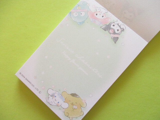 Photo: Kawaii Cute Mini Memo Pad Sanrio Characters Sanrio *ゆるっとお花畑 (304079) 