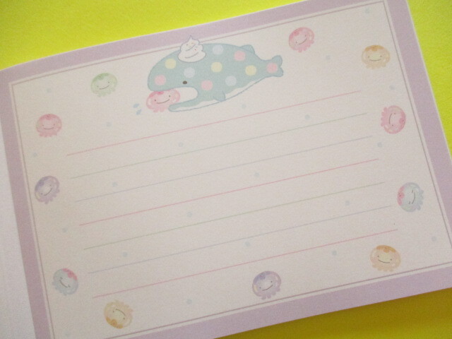 Photo: Kawaii Cute Large Memo Pad Jinbesan San-x *Jinbesan & Icekurage (MH20502)