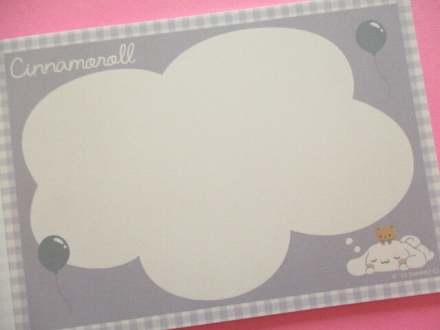 Photo: Kawaii Cute Large Memo Pad Sanrio *Cinnamoroll (410230) 