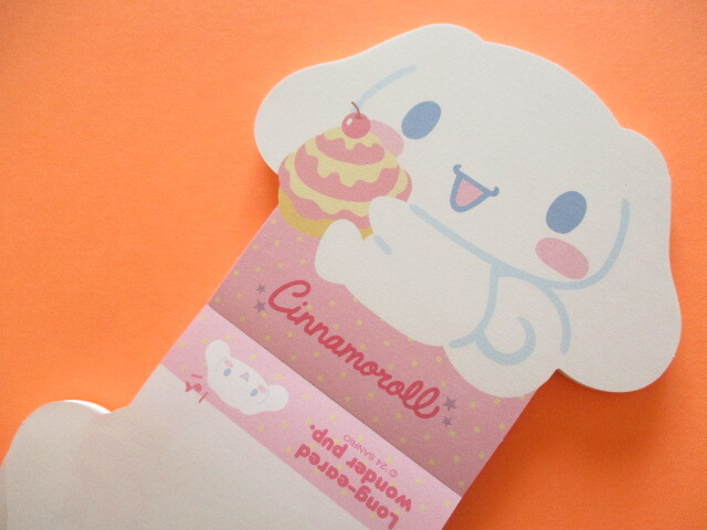 Photo: Kawaii Cute Die-Cut Medium Memo Pad Sanrio Original *Cinnamoroll (45967-4) 