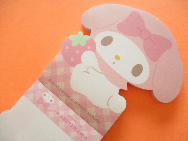 Photo: Kawaii Cute Die-Cut Medium Memo Pad Sanrio Original *My Melody (45929-1) 