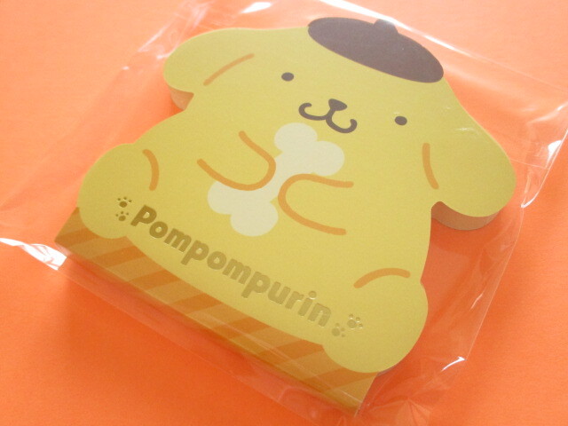 Photo1: Kawaii Cute Die-Cut Medium Memo Pad Sanrio Original *POMPOMPURIN (45954-2) 