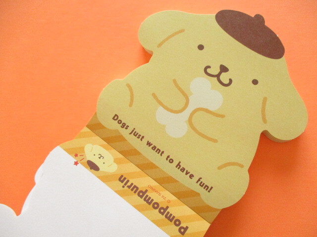 Photo: Kawaii Cute Die-Cut Medium Memo Pad Sanrio Original *POMPOMPURIN (45954-2) 