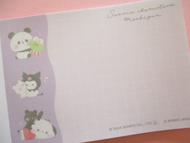 Photo: Kawaii Cute Mini Memo Pad Sanrio Characters × Mochi Mochi Panda Kamio Japan *でかぱん (218682)