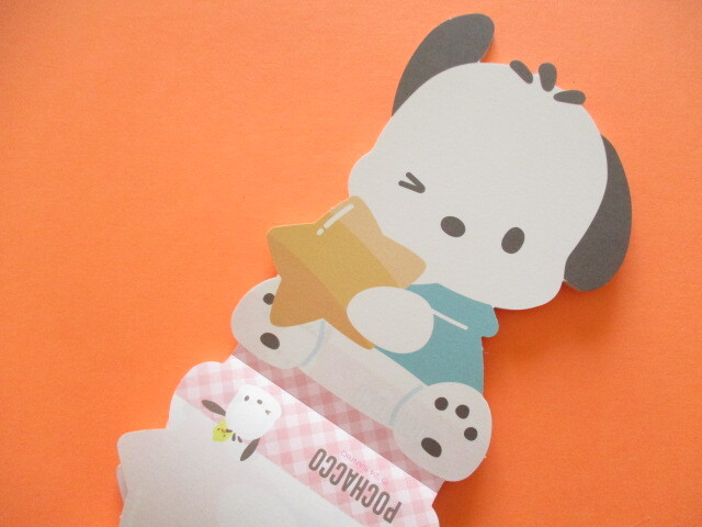 Photo: Kawaii Cute Die-Cut Medium Memo Pad Sanrio Original *Pochacco (46873-8) 