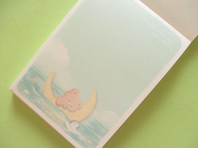 Photo: Kawaii Cute Mini Memo Pad Cotton Bear Q-LiA  *Moon (80184)