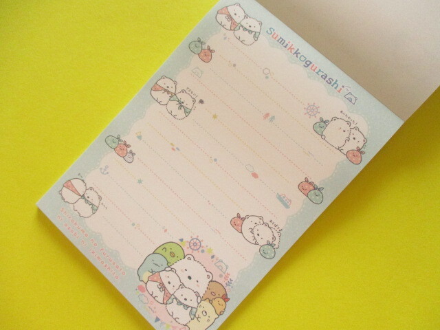 Photo: Kawaii Cute Large Memo Pad Sumikkogurashi San-x *Home of Shirokuma (MH21201)