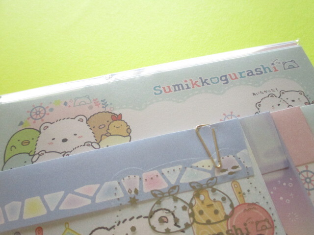 Photo: Kawaii Cute Regular Letter Set San-x Sumikkogurashi *Home of Shirokuma (LH81001)