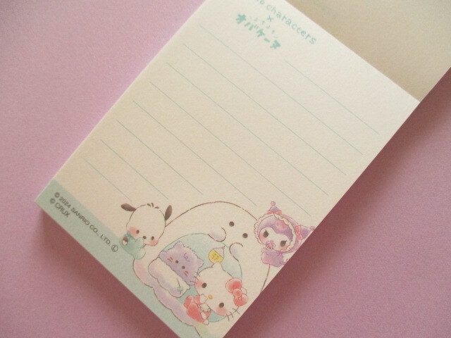 Photo: Kawaii Cute Mini Memo Pad Sanrio Characters × Obakenu Crux *かまくら (122173）