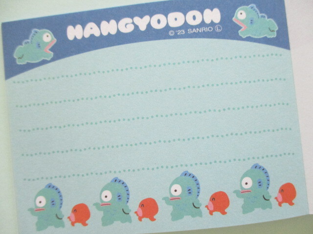 Photo: Kawaii Cute Mini  Memo Pad Hangyodon Sanrio *ギュギュっとイッパイ2 (409562)