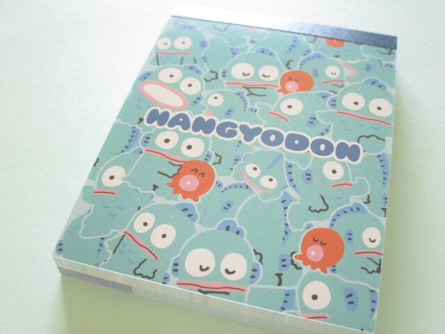 Photo1: Kawaii Cute Mini  Memo Pad Hangyodon Sanrio *ギュギュっとイッパイ2 (409562)