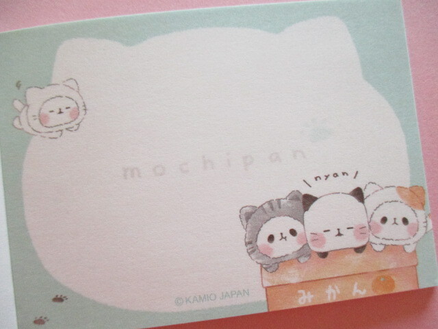 Photo: Kawaii Cute Mini Memo Pad Mochi Mochi Panda Kamio Japan * 猫パンと一緒 (220414)