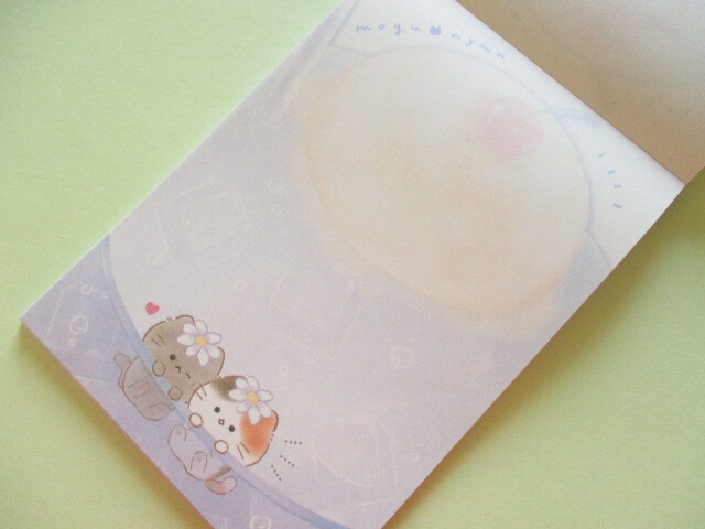 Photo: Kawaii Cute Large Memo Pad Mogu♡nyan Kamio Japan *Hamburger (219571)