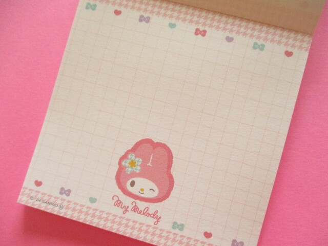 Photo: Kawaii Cute Medium Square Memo Pad Sanrio *My Melody (S2842149)