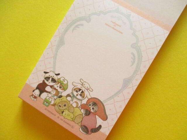 Photo: Kawaii Cute Mini Memo Pad Mofusand ×Sanrio Characters Sun-Star *Retro Frame (S2843412) 