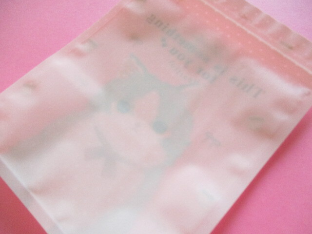 Photo: 5 pcs Kawaii Cute Zipper Bags Set Nakano *Milk Cat (332811-2)