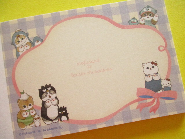 Photo: Kawaii Cute Mini Memo Pad Mofusand ×Sanrio Characters Sun-Star *Ribbon (S2843420) 