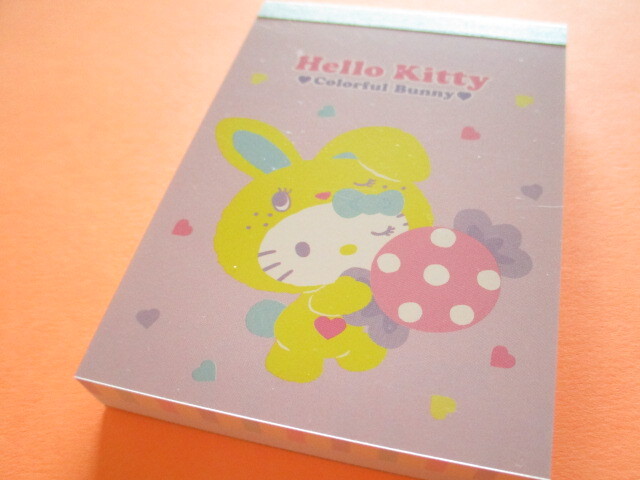 Photo1: Kawaii Cute Mini Memo Pad Hello Kitty 50th Anniversary Sanrio *Hello Kitty -E (S2843692) 