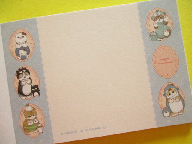 Photo: Kawaii Cute Mini Memo Pad Mofusand ×Sanrio Characters Sun-Star *Retro Frame (S2843412) 