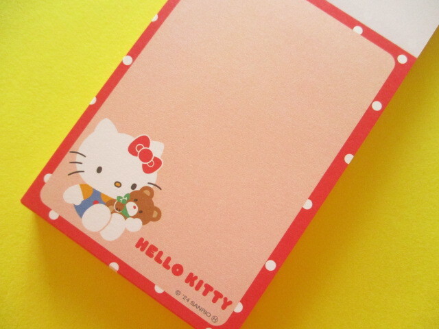 Photo: Kawaii Cute Mini Memo Pad Hello Kitty 50th Anniversary Sanrio *Hello Kitty -B (S2843668) 