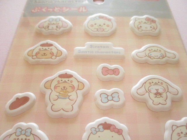 Photo: Kawaii Cute Puffy Stickers Sheets Eikoh *Sirotan ♡ Sanrio Characters (32212)