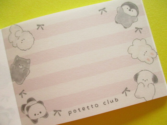 Photo: Kawaii Cute Mini Memo Pad Potetto Club Crux ＊ぎゅうぎゅう (124260)