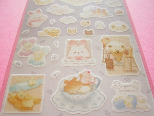 Photo: Kawaii Cute Sticker Sheet Sugarcocomuu San-x *Sugarcocomuu (SE61902)