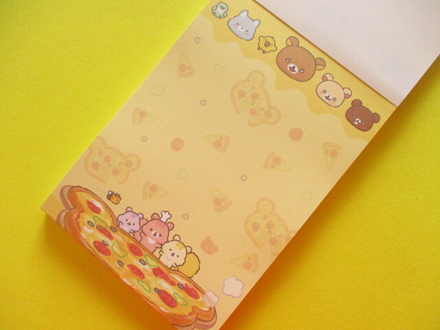 Photo: Kawaii Cute Large Memo Pad Rilakkuma San-x *Minna de mampuku maku maku (MH21901)