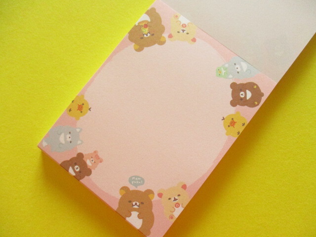 Photo: Kawaii Cute Mini Memo Pad Rilakkuma San-x *Minna de mampuku maku maku (MH22001-2)