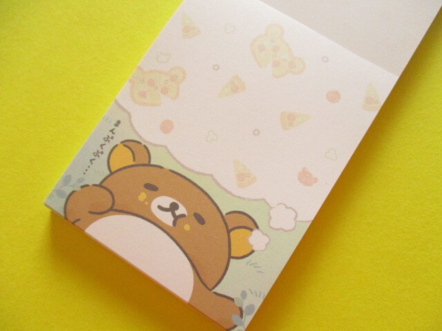 Photo: Kawaii Cute Mini Memo Pad Rilakkuma San-x *Minna de mampuku maku maku (MH22001-1)