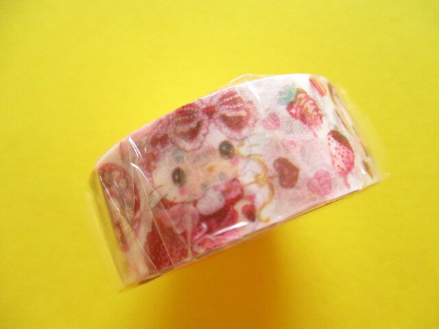 Photo: Kawaii Cute Masking Tape Sticker Sanrio Characters × 飴ノ森ふみか Amenomori Fumika Clothes Pin *Hello Kitty (MT-84026)