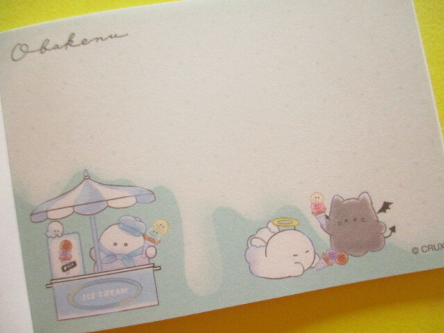 Photo: Kawaii Cute Mini Memo Pad Obakenu Crux *Sweets Wagon (124124）