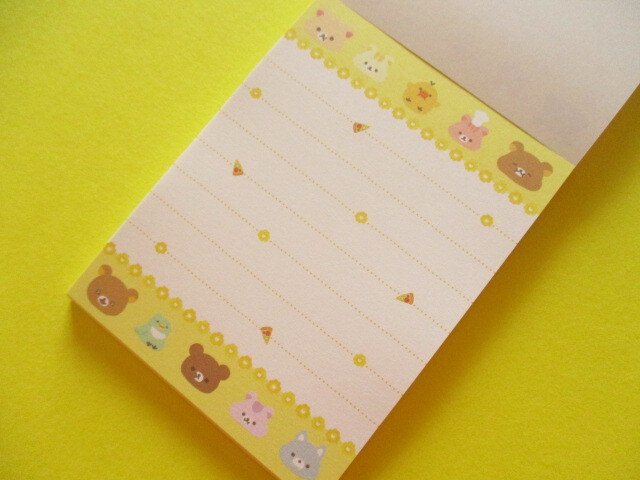 Photo: Kawaii Cute Mini Memo Pad Rilakkuma San-x *Minna de mampuku maku maku (MH22001-2)