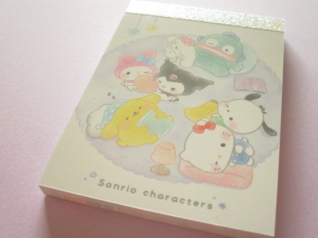 Photo1: Kawaii Cute Mini Memo Pad Sanrio Characters Crux *おねむっち (124354）