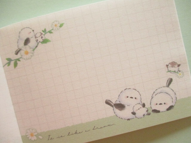 Photo: Kawaii Cute Mini Memo Pad Nonbiri Enagachan Crux *Flower (124386)